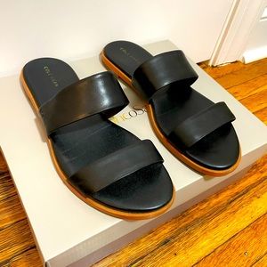 Size 8 Cole Haan black sandals — Barely worn